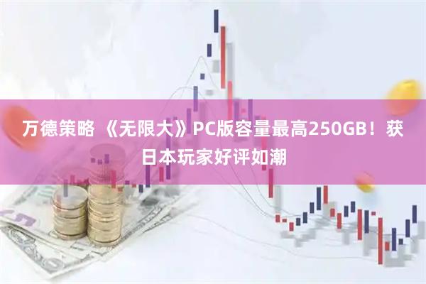 万德策略 《无限大》PC版容量最高250GB！获日本玩家好评如潮