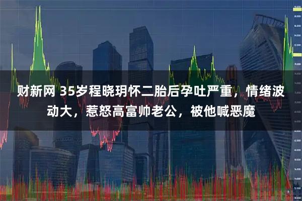财新网 35岁程晓玥怀二胎后孕吐严重，情绪波动大，惹怒高富帅老公，被他喊恶魔