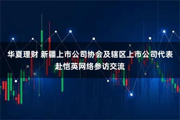 华夏理财 新疆上市公司协会及辖区上市公司代表赴恺英网络参访交流